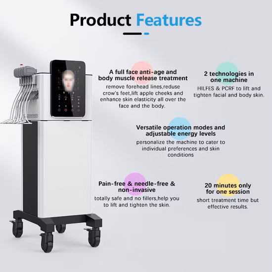 Peface Lifting Wrinkle Removal Facial Muscle Toning Machine