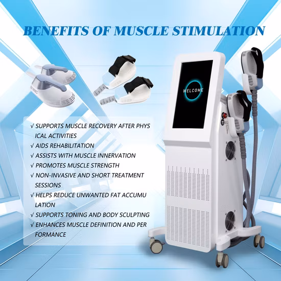 14 Tesla EMS RF Hi Body Shaping Minceur Sculptant Perte de poids Équipement de salon de beauté Fem EMT Emslim Stimulateur musculaire électrique Machine RF de beauté