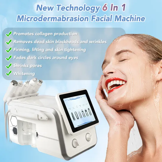 Machine de microdermabrasion hydrofaciale et LED, 2022